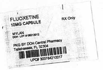 Fluoxetine 10 mg Bottles (Fluoxetine 10mg Mylan)